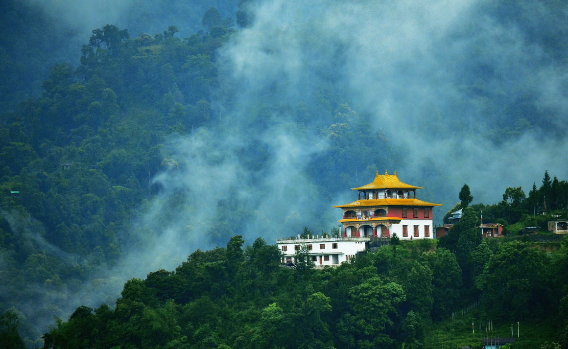 High on the Himalayas